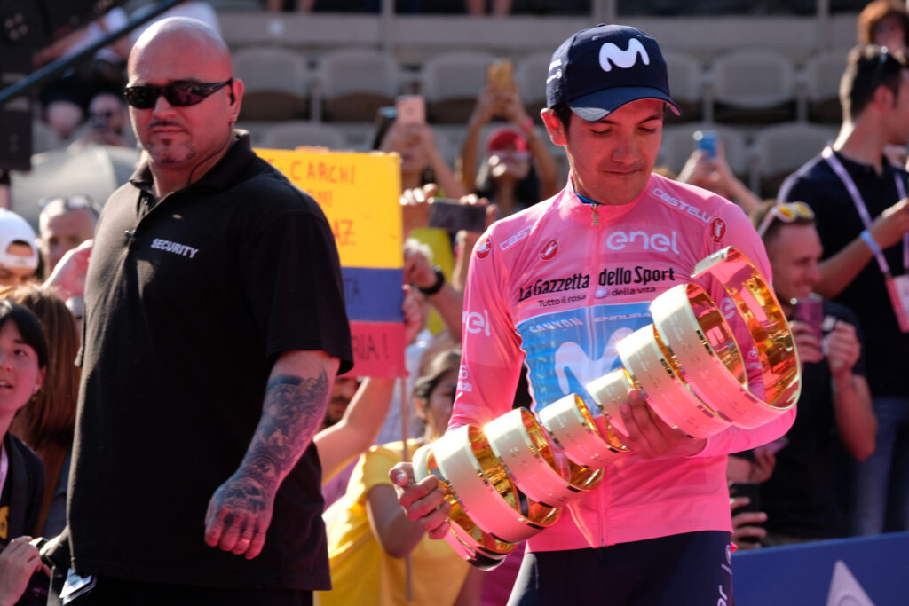 Richard Carapaz vincitore dell'edizione 2019 del Giro d'Italia
