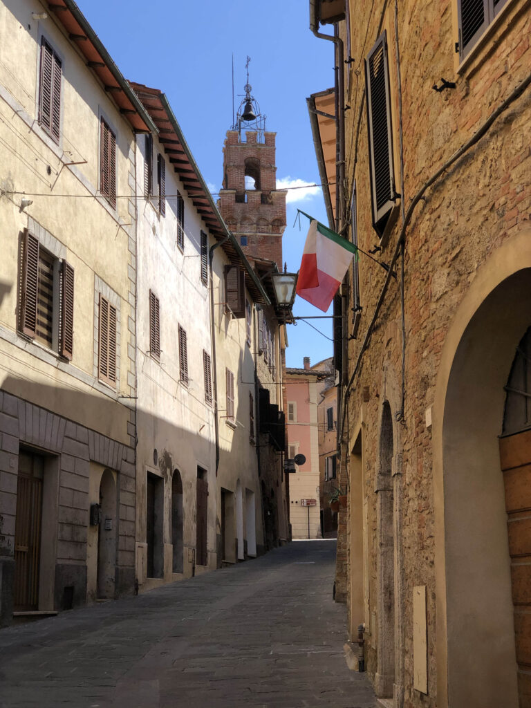 Itinerario lungo le più belle strade bianche della Toscana: Eroica - P.te 1