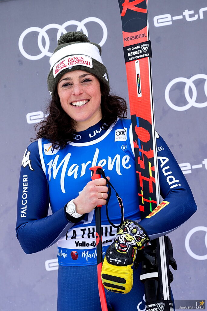 Brave Italiane regalano vittoria Mikaela Shiffrin