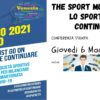 CONI The sport must go on