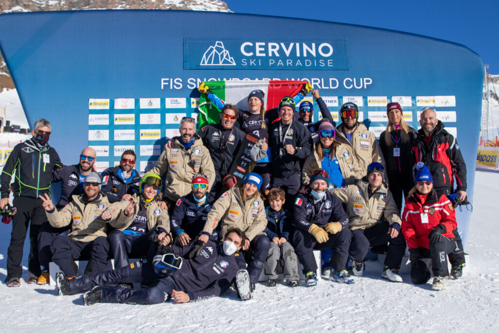 Team Italia in una foto d'archivio