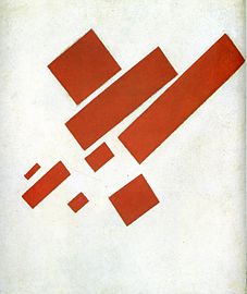 Malevich otto rettangoli rossi 1915