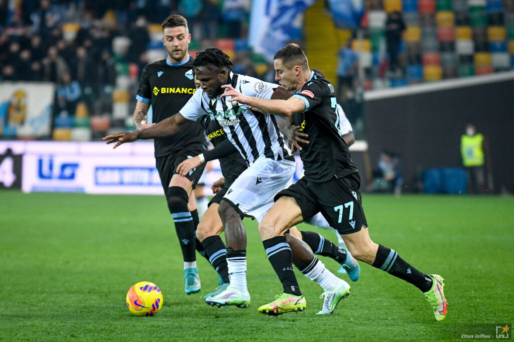 Serie A: F. Anderson risponde a Defulofeu. Udinese-Lazio termina 1-1