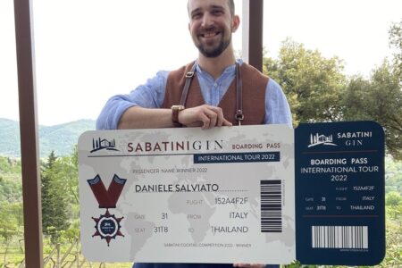 Intervista a Daniele Salviato, vincitore della Sabatini Cocktail Competition 2022