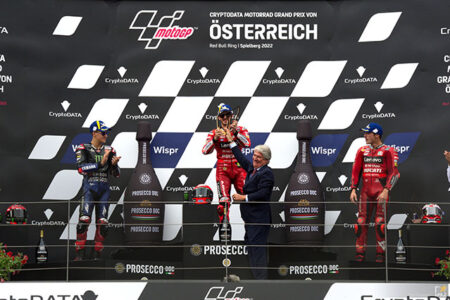 MotoGP: in Austria vince ancora Bagnaia tra spettacolo e polemiche sulla sprint race