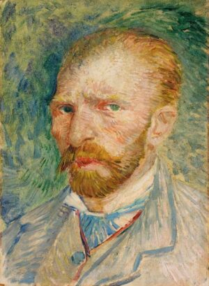 Vincent Van Gogh, Autoritratto riadattato per la locandina della mostra