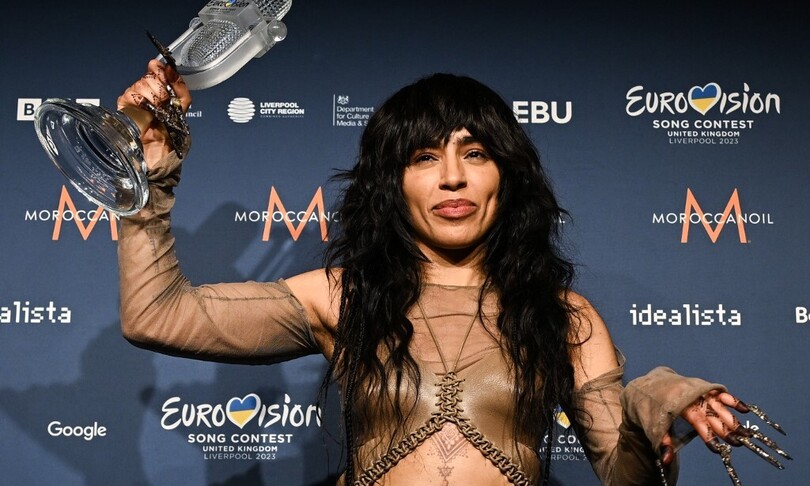 Loreen sul palco dell'Eurovision Song Contest