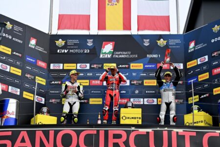Campionato Italiano Velocità, Cristian Lolli subito a podio al Misano World Circuit