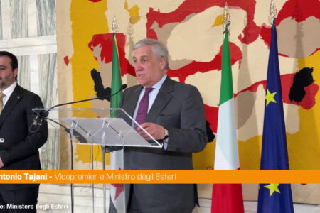 Siria, Tajani “Transizione sia pacifica e inclusiva”