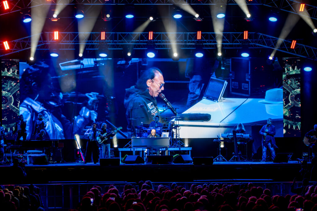 Antonello Venditti sul palco del Bassano Music Park